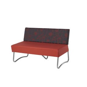 City Double Seat With Back | Creative Activity