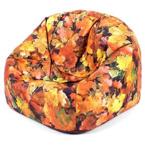 Nature Print Bean Bag - Autumn Leaves | Creative Activity
