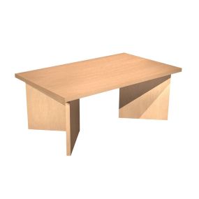 Alpine Coffee Table - Rectangular W100 x D600mm | Creative Activity