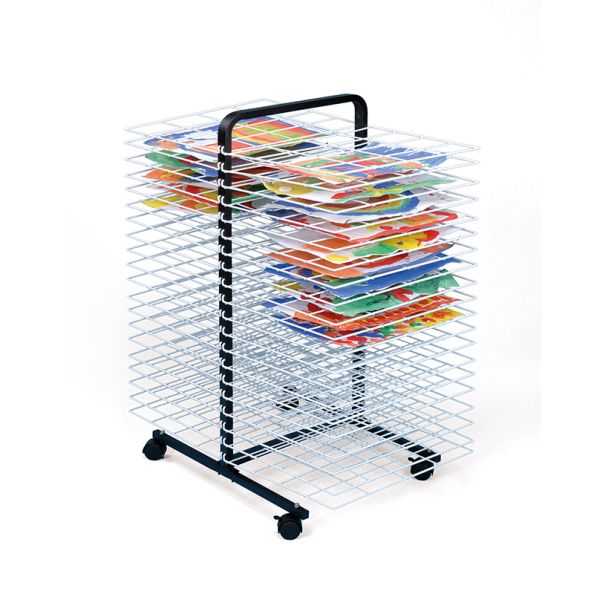 Large 40 Shelf Mobile Drying Rack | Creative Activity