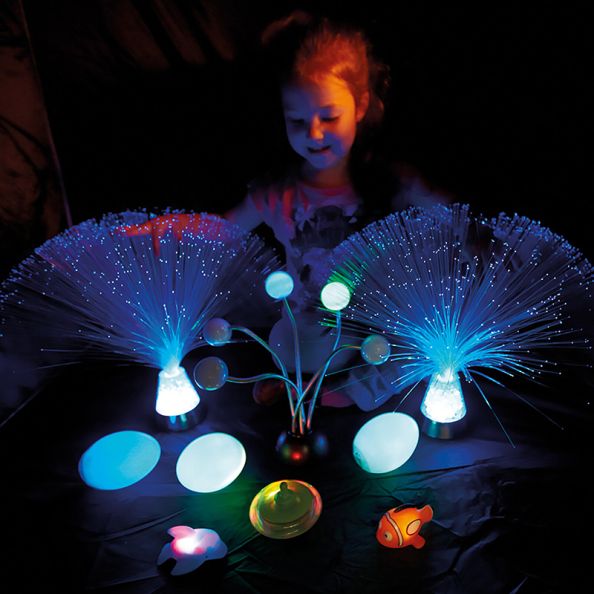 Light Up Dark Den Accessory Sensory Kit 10pk | Creative Activity