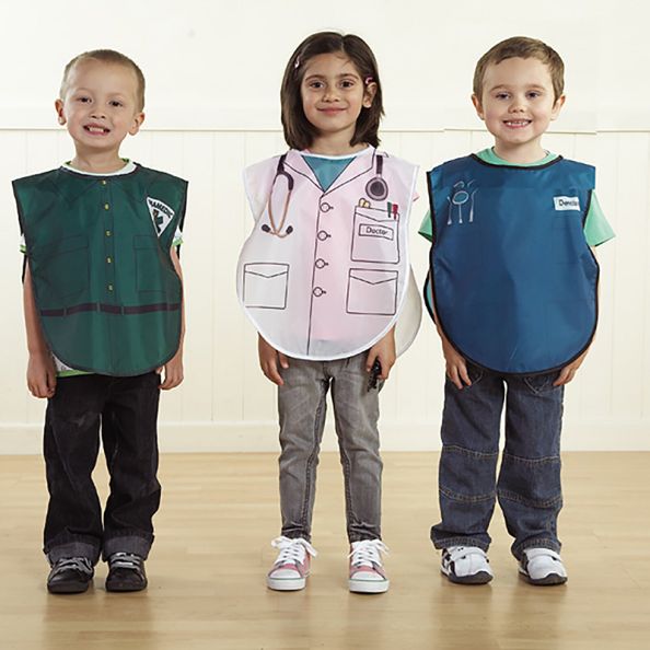 People Who Help Us Role Play Tabards 6pcs | Creative Activity