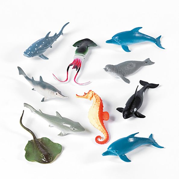 Small World Ocean Life Set 10pcs | Creative Activity