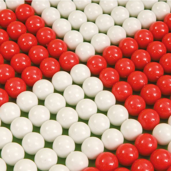 1-10 Counting Bead String L12cm Single | Creative Activity