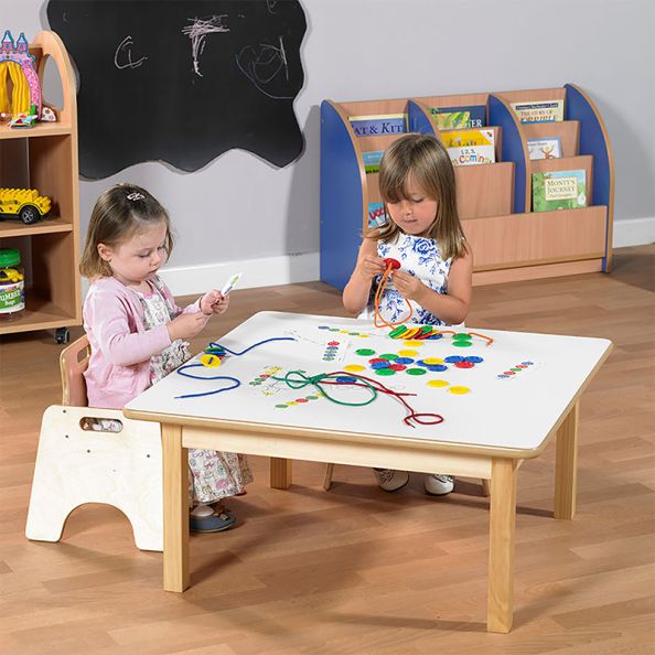 Toddler Low Square Table H380mm | Creative Activity
