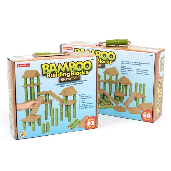 Bamboo Building Blocks | Creative Activity
