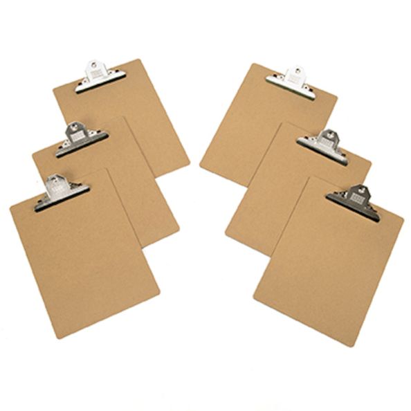 Hardboard Clipboards