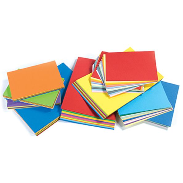 Bright Card Packs Assorted A4 274micron | Creative Activity