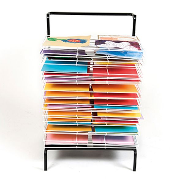 30 Shelf Mobile Drying Rack L65 x W55 x H103cm | Creative Activity