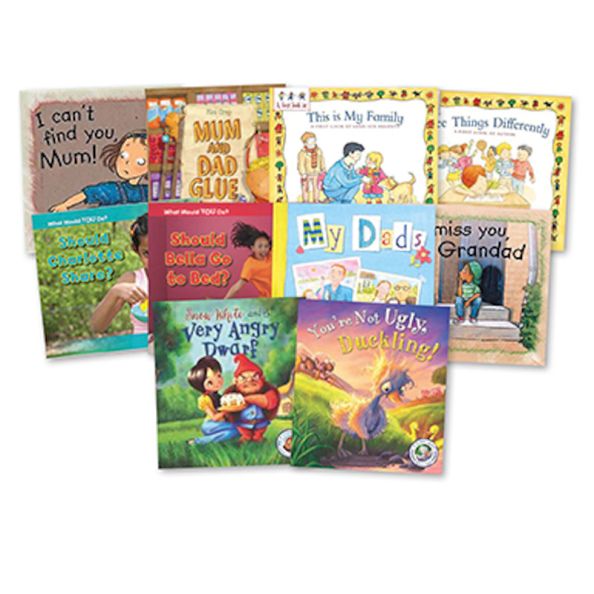 Real Life Issues Book Pack 10pk | Creative Activity