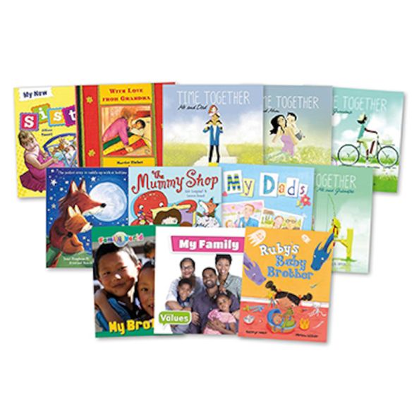All About Families Books 12pk | Creative Activity