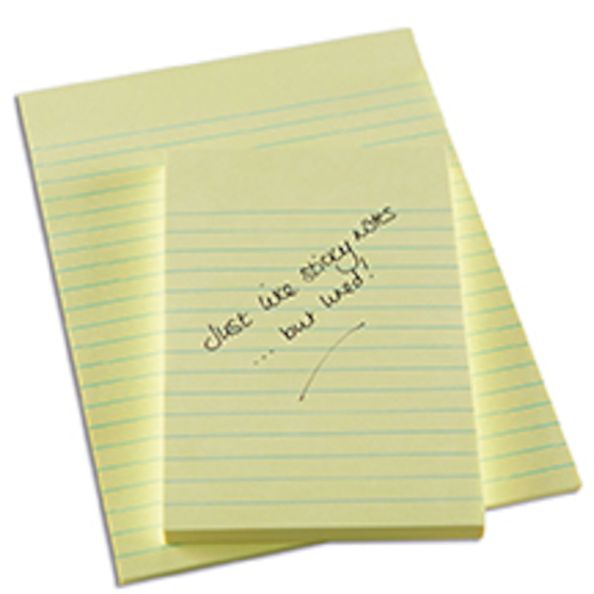 Lined Sticky Note Pads | Creative Activity
