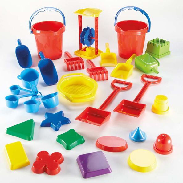 Plastic Sand Play Tool Set 31pcs | Creative Activity