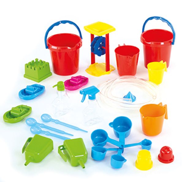 Classroom Plastic Water Play Tools 27pk | Creative Activity
