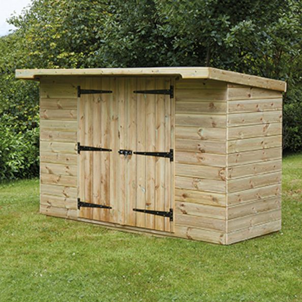 Large Lockable Wooden Outdoor Storage Shed | Creative Activity