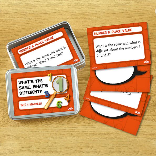 What's The Same/Different Activity Cards Set 3 - UKS2 | Creative Activity