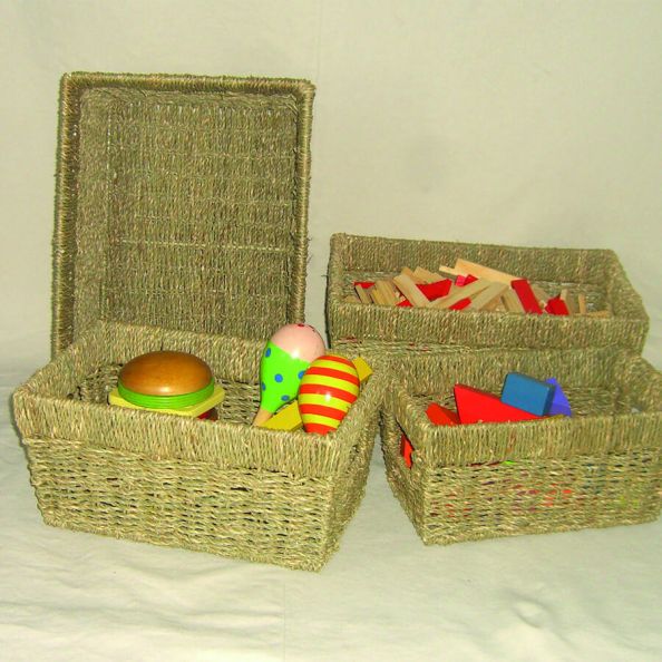 Seagrass Baskets 4pk