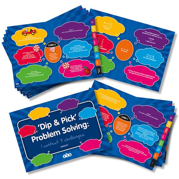 Dip and Pick Maths Problem Solving Cards | Creative Activity