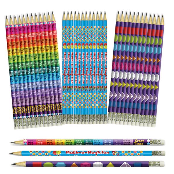Maths Reward Pencils 36pk | Creative Activity