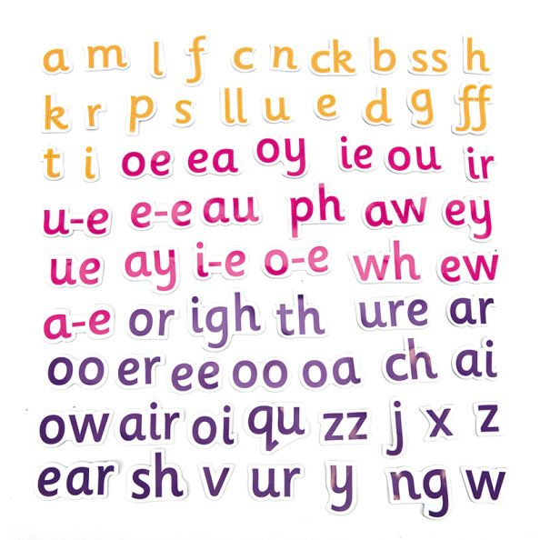 Re-usable Magnetic Phonics Pieces | Creative Activity