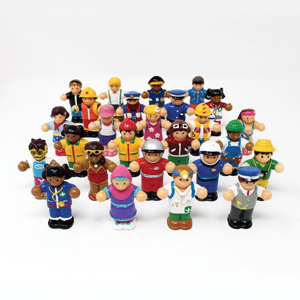 Small World WOW World People Figure Set 26pcs | Creative Activity