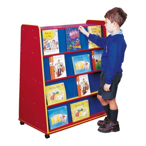 Profile Inward Mobile Book Storage Unit with 6 Compartments | Creative Activity