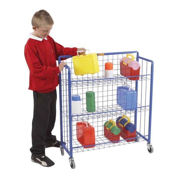 Sturdy Lunchbox Trolley Single Unit | Creative Activity