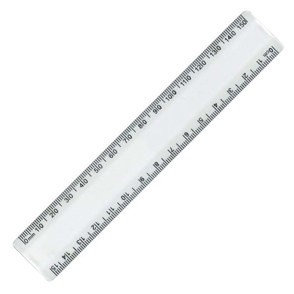 White 15cm Rulers 50pk | Creative Activity