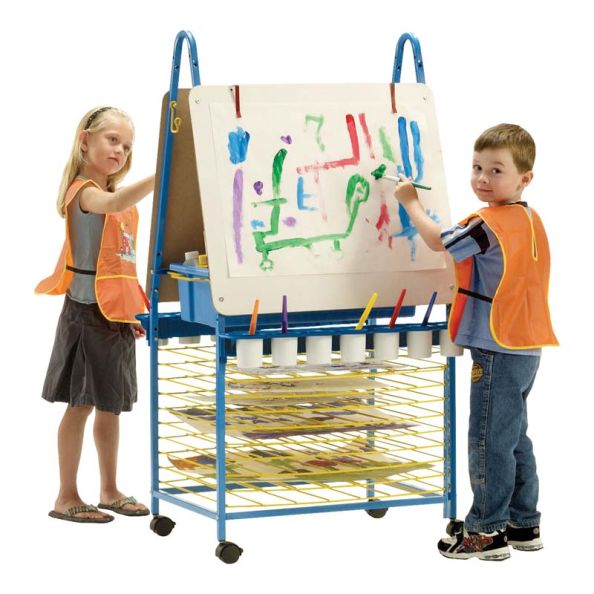 Double Sided Easel with Drying Rack | Creative Activity
