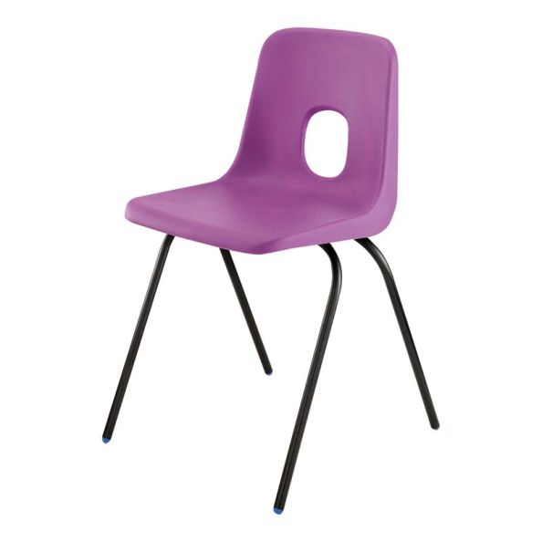 Hille Series E Class Chairs Seat height 460mm Purple | Creative Activity