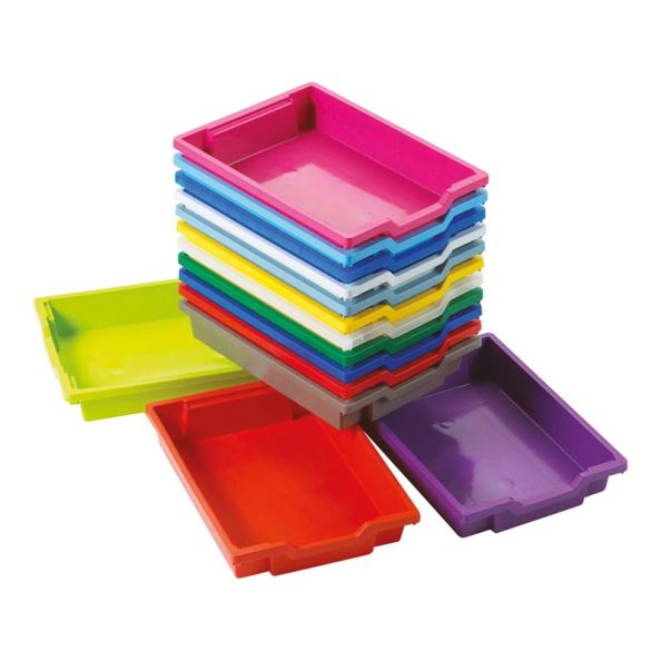 Gratnells Shallow Trays Cyan | Creative Activity