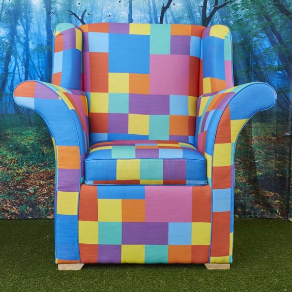 Giant Patchwork Furniture Range Chair | Creative Activity