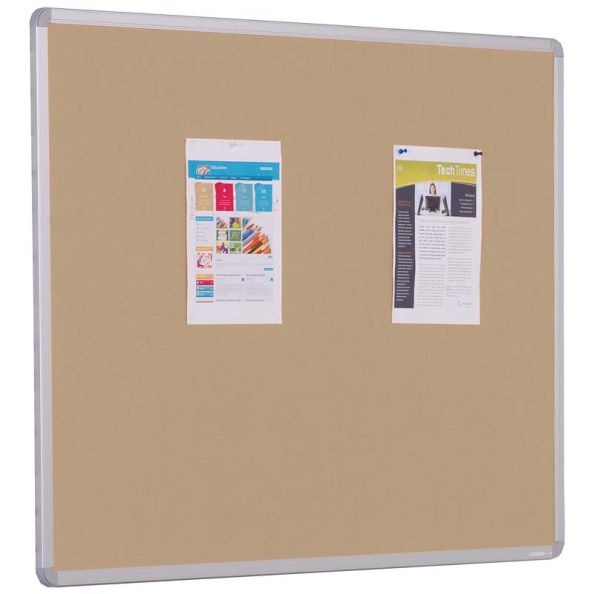 Accents Framed Noticeboard H1200 x W1200mm Natural | Creative Activity