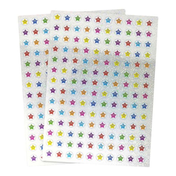 Mini Sparkly Star Praise Stickers 280pk | Creative Activity