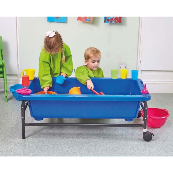 Sand and Water Play Tables Blue 2pk H40cm