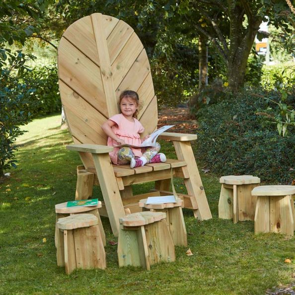 Storytellers' Wooden Seating Collection