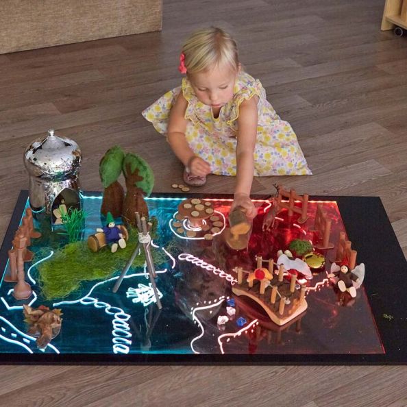 Giant Illuminated Mark Making Board | Creative Activity