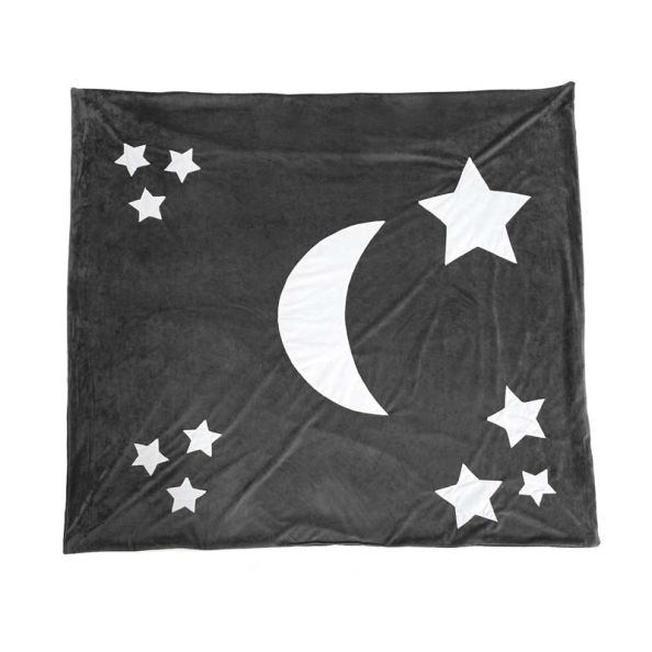 Glow In The Dark Comfort Blanket Grey | Creative Activity