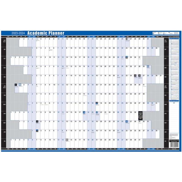 Academic Year Wall Planner 23/24 | Creative Activity
