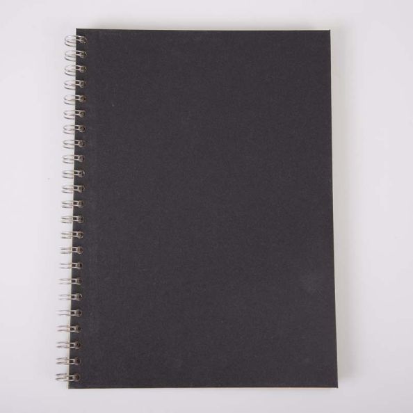 Pisces ECO Spiral Sketchbooks A4 5pk Grey | Creative Activity