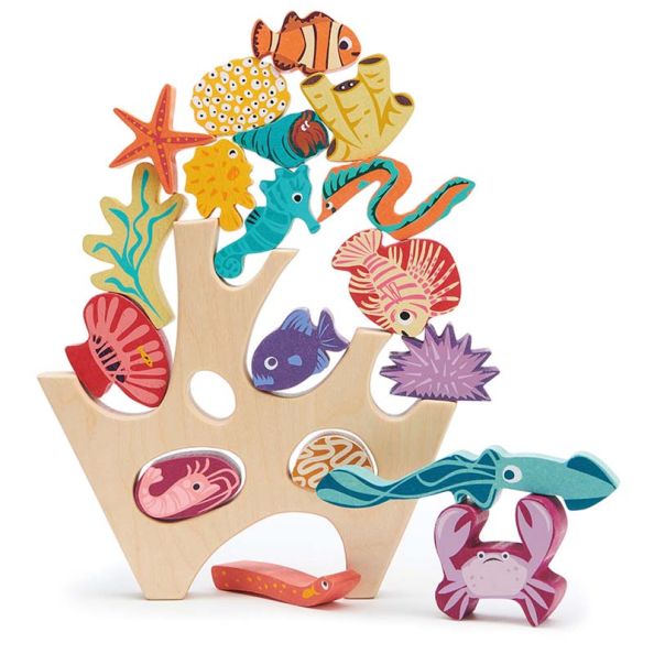 Wooden Stacking Coral Reef | Creative Activity