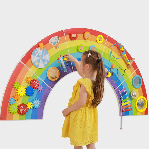 Rainbow Activity Wall Panels