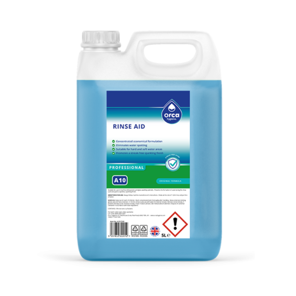 Rinse Aid for Dishwash Machines