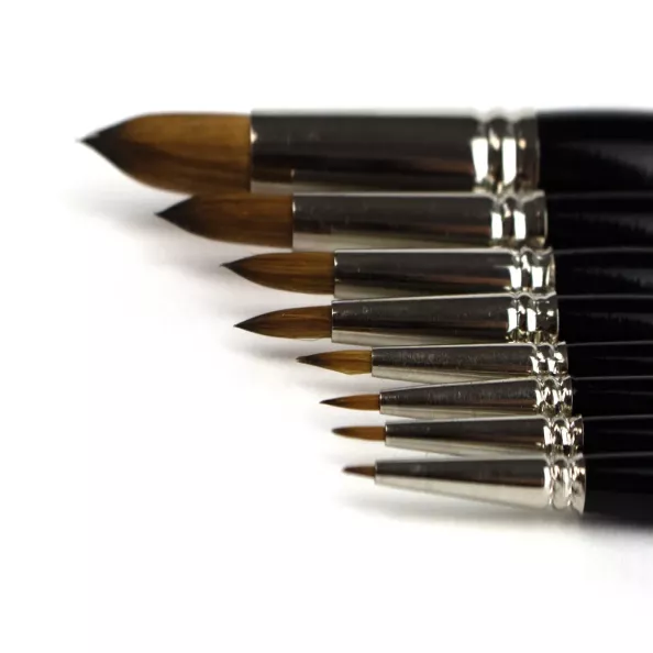 Professional Vegan Synthetic Sable size 12