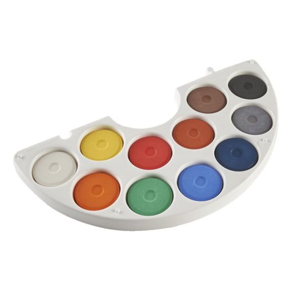 Tempera Blocks Size 2 - 11 Well Palette - Set 1 | Creative Activity