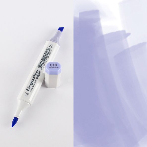 Ergo Pro Marker 018 Periwinkle | Creative Activity