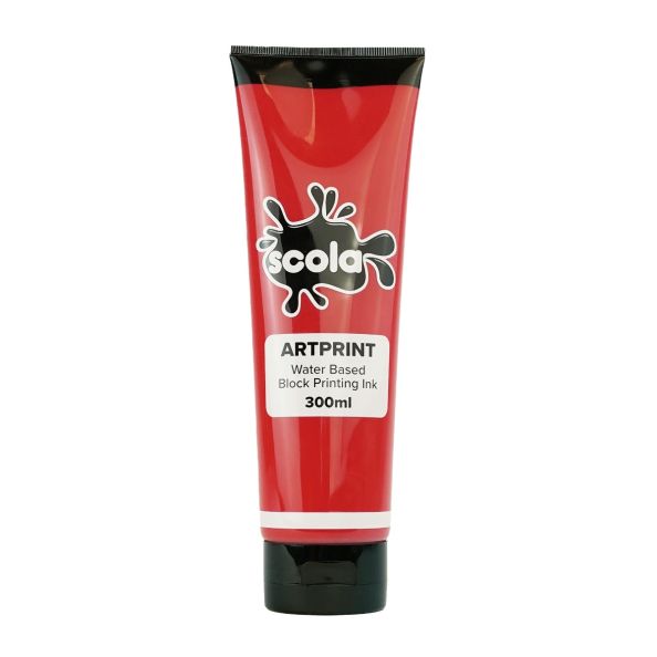 Block Printing Ink 300ml Crimson | Creative Activity