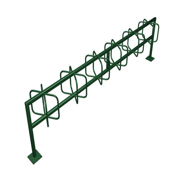 Floor Mounted Bike Rack for 12x bikes | Creative Activity