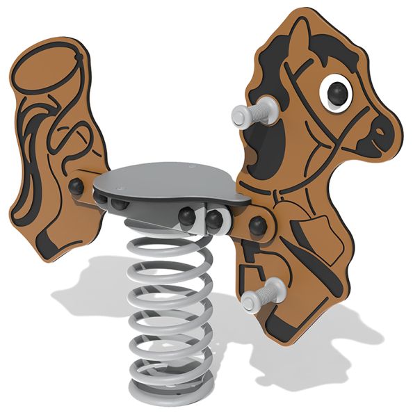 Sit-On Rodeo Horse Spring Rocker