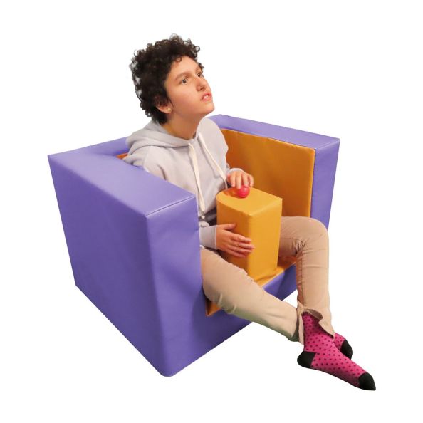 Armchair with Support - Blue| Multi-Sensory Environments | Creative Activity